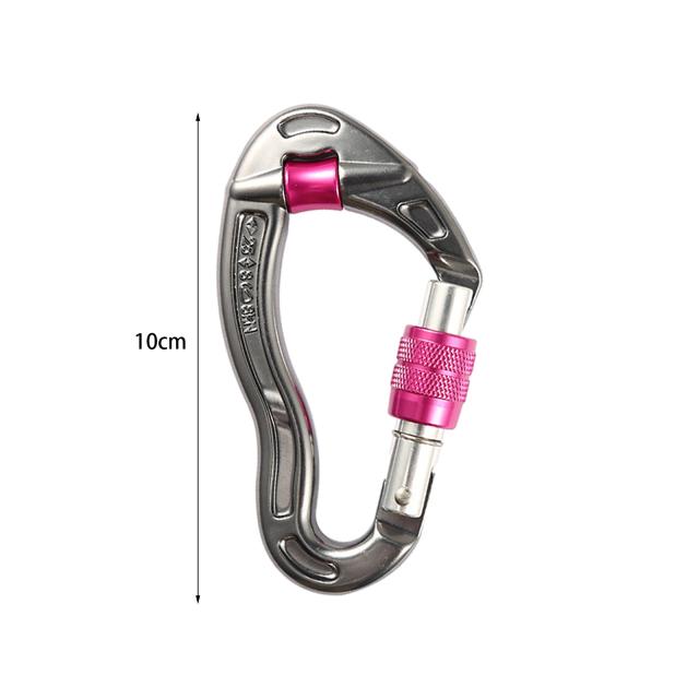 Mosquetão Leve Rose para Escalada em Montanha com Resistência de 25kN