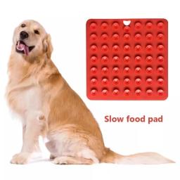 Almofada de alimentação lenta de silicone para gatos e cães, Almofada de alimentação lenta - Image 2