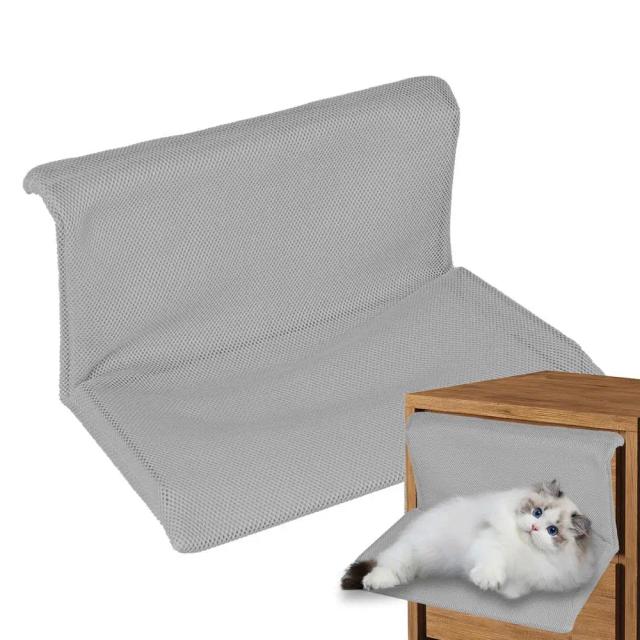 Rede dobrável ajustável para gatos: assento macio e resistente para conforto na janela