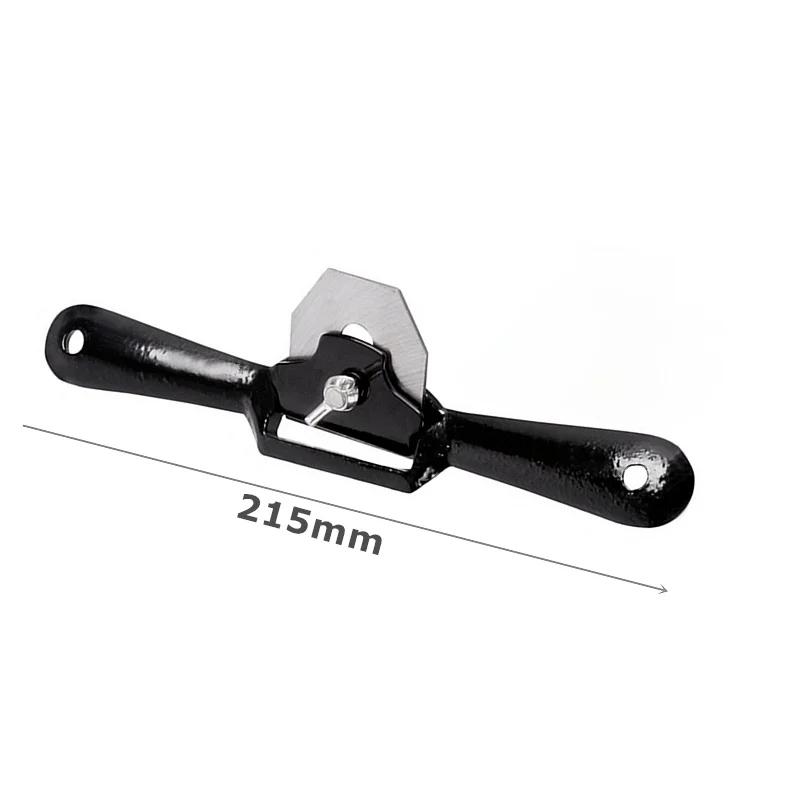 Ajustável madeira mão plaina, aparar ferramentas manuais, madeira corte borda cinzel ferramenta com parafuso ou lâmina, 9 "avião spokeshear - Image 1