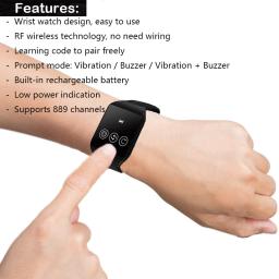 SU-690 Wireless Watch Receiver, Garçom Call, Restaurante Pager para Hookah Cafe Dentist Clinic - Image 4