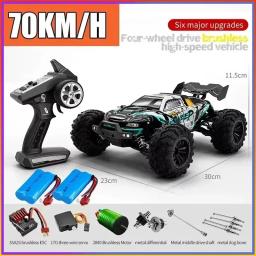 Scy16101 16102 16103 pro 4wd 1:16 rc carro de controle remoto sem escova 70 km/h 4x4 carro de controle remoto flutuante de alta velocidade brinquedo presente - Image 1