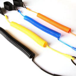 Surf SUP Board Leash Stand Up Paddle Board Coiled Primavera Leg Foot Rope Surf para Prancha de Surf - Image 2