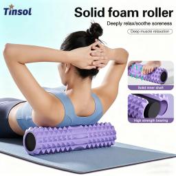 Rolo tridimensional de espuma para ioga, 33/45cm, escultura corporal, academia, corpo inteiro, massagem muscular, relaxante, reabilitação esportiva - Image 1