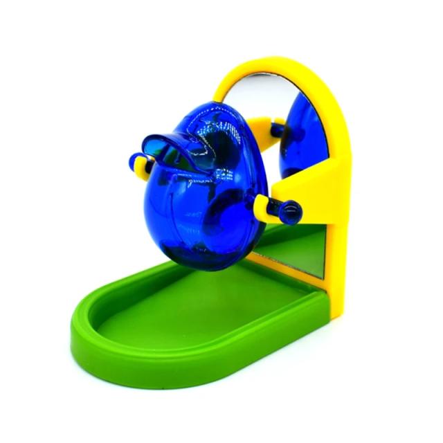 Alimentador de Ração para Aves de Estimação: Bola de Forrageamento e Brinquedo para Papagaios
