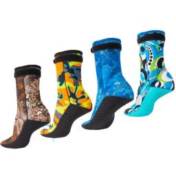 Meias de mergulho de neoprene, Snorkeling Fins, Botas de esportes aquáticos, Adulto Wet Suit Shoes, 3mm - Image 2
