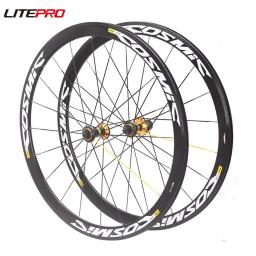 Litepro 30 40 50MM 700C QR Thru Axle 11S Rodada V/C Freio a disco Bicicleta de estrada Rodas de tração reta - Image 2
