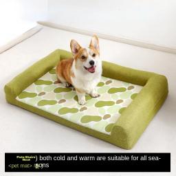 Cama ortopédica para cães pequenos e médios, confortável sofá de espuma de caixa de ovo, capa removível lavável, forro impermeável, cama para animais - Image 1