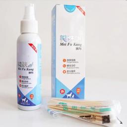 Solução segura para gotas oculares para animais de estimação, hidratante, lavagem ocular, limpador ocular para cães e gatos, limpeza de lágrimas, 60ml - Image 3