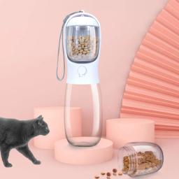 Garrafa de água portátil para cão e gato, pet beber tigela, bebedouro viagens ao ar livre - Image 2