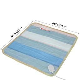 45cm Ajustável Aquecimento Elétrico Pad Aquecedor Aquecedor Mat Cobertor de Cama para Pet Dog Cat 220V Home Office Cadeira Aquecida Mat - Image 3