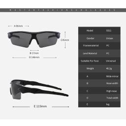 RIDERACE-Outdoor Bicicleta Esporte Óculos, Mountain Bike Óculos, Road Ciclismo Óculos, Óculos De Sol Da Motocicleta, MTB Eyewear - Image 6
