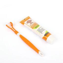 Pet Toothpaste Set for Dog, Produtos de limpeza oral, Ferramentas de cuidados dentários, Dog Toothbrush Set - Image 5