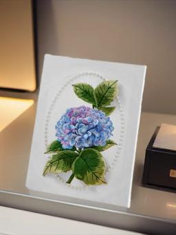 3D rosas bordado kit com moldura, aro e bordado acessórios, artesanato decoração, presente dos namorados - Image 2