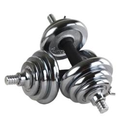 Conjunto De Halteres Ajustáveis De Peso, Equipamento De Treino De Fitness, Ginásio, 50kg - Image 4