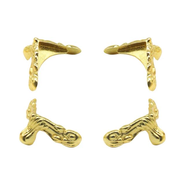 Suporte Tripé para Pirâmide Orgônica com Base de Orgonite - Conjunto Decorativo de 4 Peças para Energia Cristalina