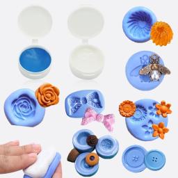 Silicone Putty Making Kit, Material de Impressão Dental, Sílica Gel Sólido, Alimentos Seguros, Incrível Mold, Frete Grátis - Image 2