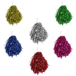 PomPom Metalizado 1 par Líder de Torcida Festa - Image 1