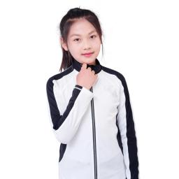 Roupas de Treinamento Infantil Patinação Artística, Jaqueta e Calças de Patinação, Roupas Quentes para Treinamento Ginástica - Image 5