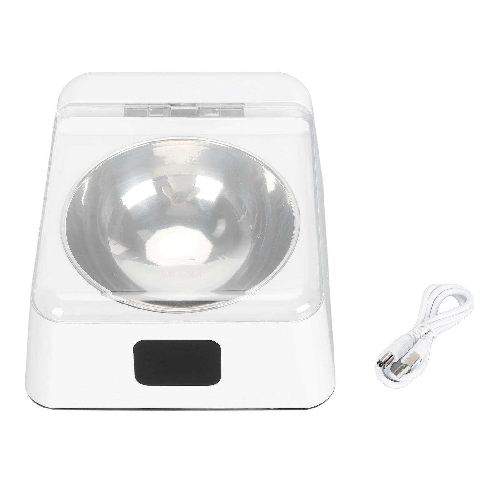 Alimentador Automático De Gato Com Sensor Infravermelho Alimentador De Cachorro Tigela Removível Alimentado Por Bateria Tampa De Abertura Automática Inteligente Tampa - Image 1