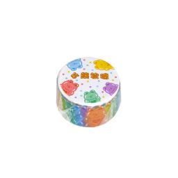 Fita washi de cores desenhadas à mão, 100 peças/rolo de fita adesiva de renda para álbum de recortes - Image 5