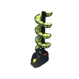 Máquina de entrega de bola de tênis, Auto-ajuda única prática com Net Catcher, Multi-ball Training Assist, portátil - Image 1