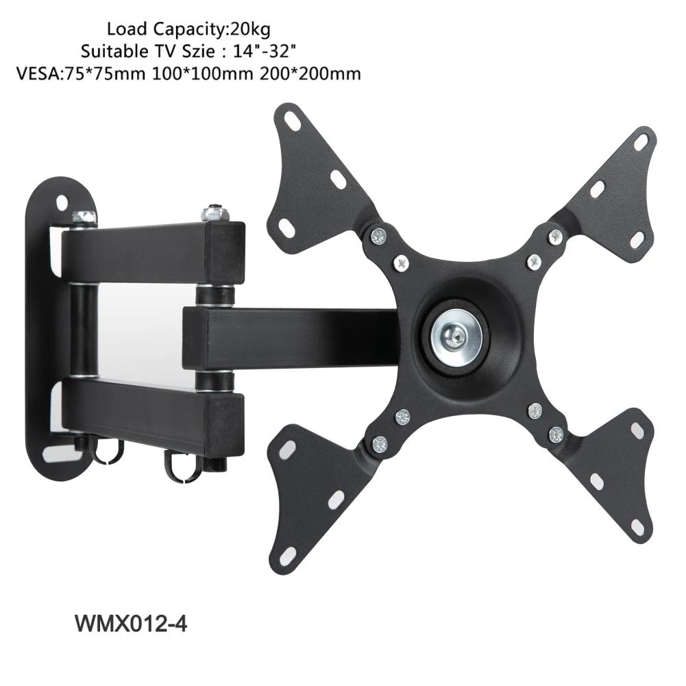 Suporte de parede TV ajustável universal, suporte girado, TV monta para 14 a 37 Polegada LCD LED Monitor Flat Panel - Image 1
