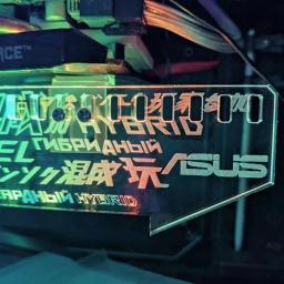 Suporte GPU RGB personalizável, suporte VGA horizontal, suporte de vídeo personalizável, AURA, 12V, 4Pin, refrigerador de água MOD personalizado, 5V3Pin - Image 6