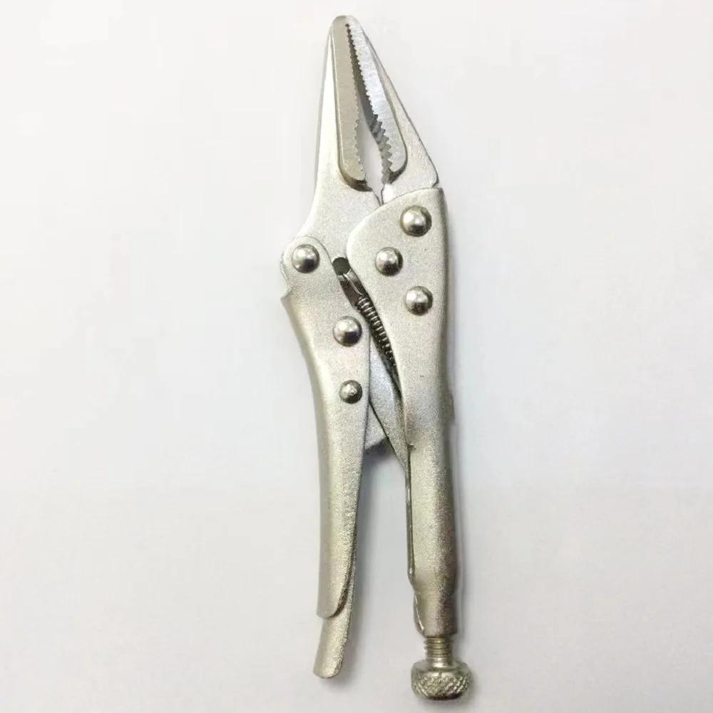 Alicate de Travamento Nariz Longo 5 Polegadas Mini Alicate para Reparo DIY