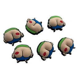 Amortecedor De Vibração De Raquete De Tênis, Absorvente De Choque, Amortecedor De Raquete De Silicone, Engraçado, Sexy, Novo, 6 Pcs/Lot, 2024 - Image 1
