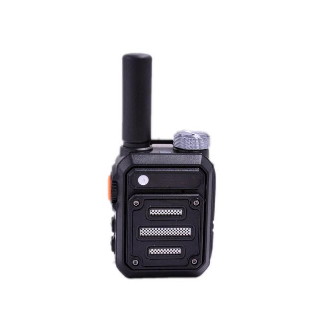 Mini Walkie Talkie G63 com Carregamento USB-C, Transceptor FM de 400-480MHz e Função de Digitalização Sem Fio