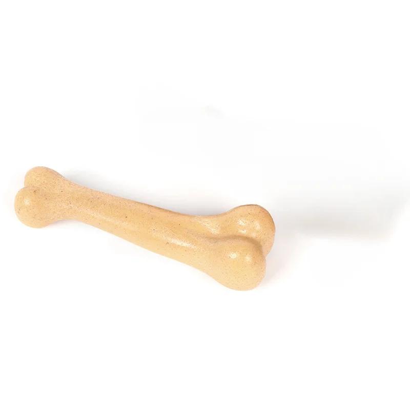 Brinquedo de mastigação de cães interativo não tóxico natural, Quase indestrutível, Osso de mastigação para cães médios e grandes, Cachorro - Image 1