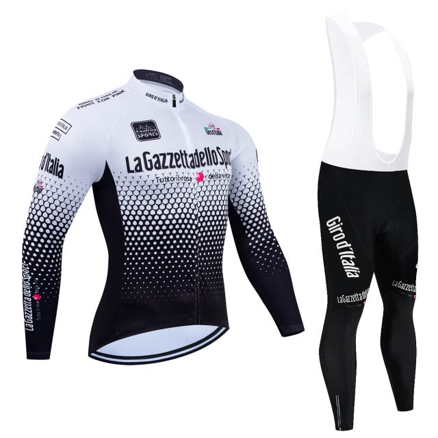Terno de Ciclismo Downhill com Manga Longa, Jersey Premium Anti-UV, Secagem Rápida para Outono - Ideal para Corridas na Tour de Italy