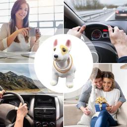 Bobblehead estátua balançando cabeça painel do carro ornamento figuras de ação dos desenhos animados modelo colecionável resina bonito para mesa do quarto - Image 5