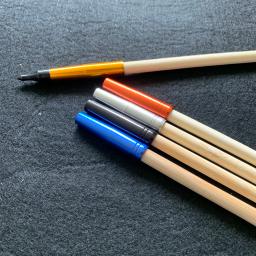 6/12 pçs arco e flecha conectar seta de alumínio inserir od 8mm de madeira bambu eixo seta caça acessórios - Image 6