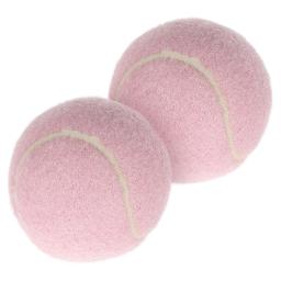 Bolas De Tênis De Alta Elasticidade Para Iniciantes, Bola De Treinamento Brincalhão Para Jogador, Bolas De Borracha Rosa Para Jogos Ao Ar Livre - Image 2
