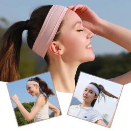 Elastic Sports Headband para homens e mulheres, Sweat Hair Band, Basquete, Voleibol, Tênis, Corrida, Ginásio Fitness - Image 4