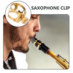 Profissional latão saxofone clipes, metal prendedor, instrumento de sopro, ligadura prendedor, saxofone suprimentos - Image 2