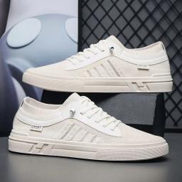 sapato masculino tenis corrida masculino tênis de corrida tenis masculino casual sapatos Tênis respirável dos homens Verão Casual Mocassins Leve Cabeça Redonda Cor Sólida Antiderrapante Flats Zapatillas Para Hombres - Image 4