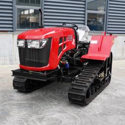 Trator de esteira multifuncional 25-120HP, mini cultivador rotativo robótico, preço - Image 4