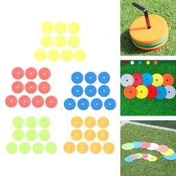 Marcadores de treinamento antiderrapantes de cones planos de 10 peças para treinadores - Image 3