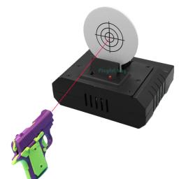 2024 nova atualização alvo a laser auto-redefinição armas de brinquedo a laser atirar alvo de treinamento melhor presente pai-filho peças de tiro interativas - Image 1