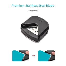 Mini portátil Round Corner Trimmer, Corner Rounder Punch, Card Craft, Scrapbook, Papel de embrulho, Etiqueta Photo, 4mm, R4 - Image 2