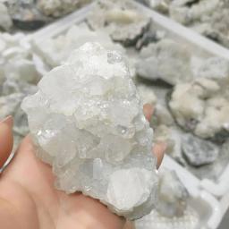 1000g cristais naturais apophyllite minera pedra espécimes pedras de cura apreciar ensino e pesquisa científica coleção - Image 4