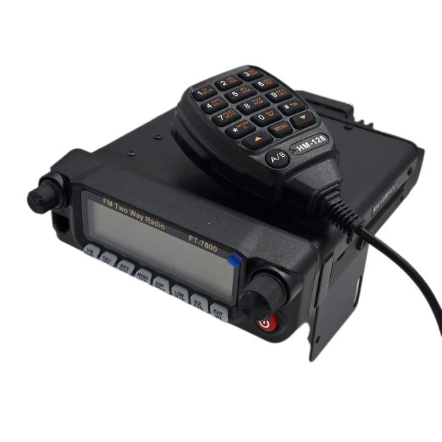 Rádio Móvel FT-7800 55W Sinal Poderoso VHF UHF Tela HD Chamada Digital Estável