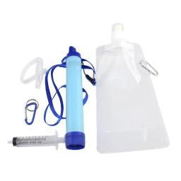 Outdoor Water Filtration Survival Straw, bebendo Purificador System, Emergência Caminhadas e Camping - Image 6