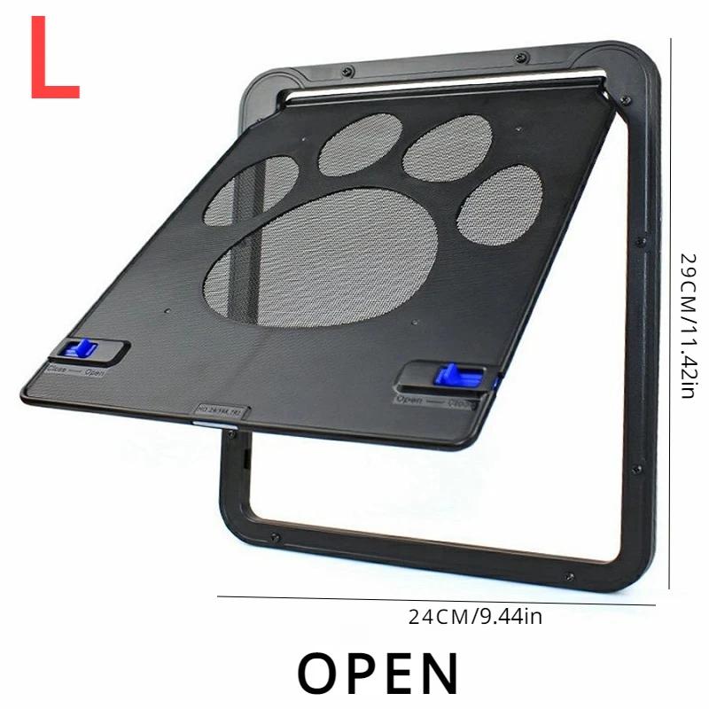 Porta de estimação, Dog Gate, Ao ar livre, Cães, Gatos, Janela, Casa, Entrar livremente, Moda, Bonito Jardim, Seguro, Novo, Fácil Instalar - Image 1