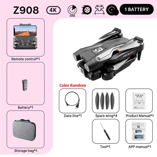 KBDFA MINI Z908Pro Max Drone 4K ESC Profissional