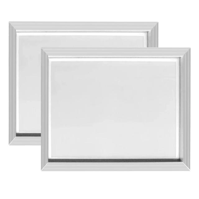 Tela de Seda de Alumínio com Impressão - Quadros 41x31cm e 16x12 Polegadas com Malha 43T 110 Branca - 1/2/5 Peças de Poliéster