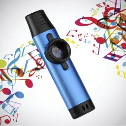 Metal Kazoo Colorido Kazoo Tom Ajustável Kazoo Instrumento Musical Presente para Criança - Image 4